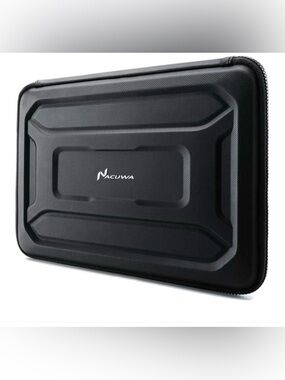 Black Hard Shell Tablet Sleeve - Protective Carry Case